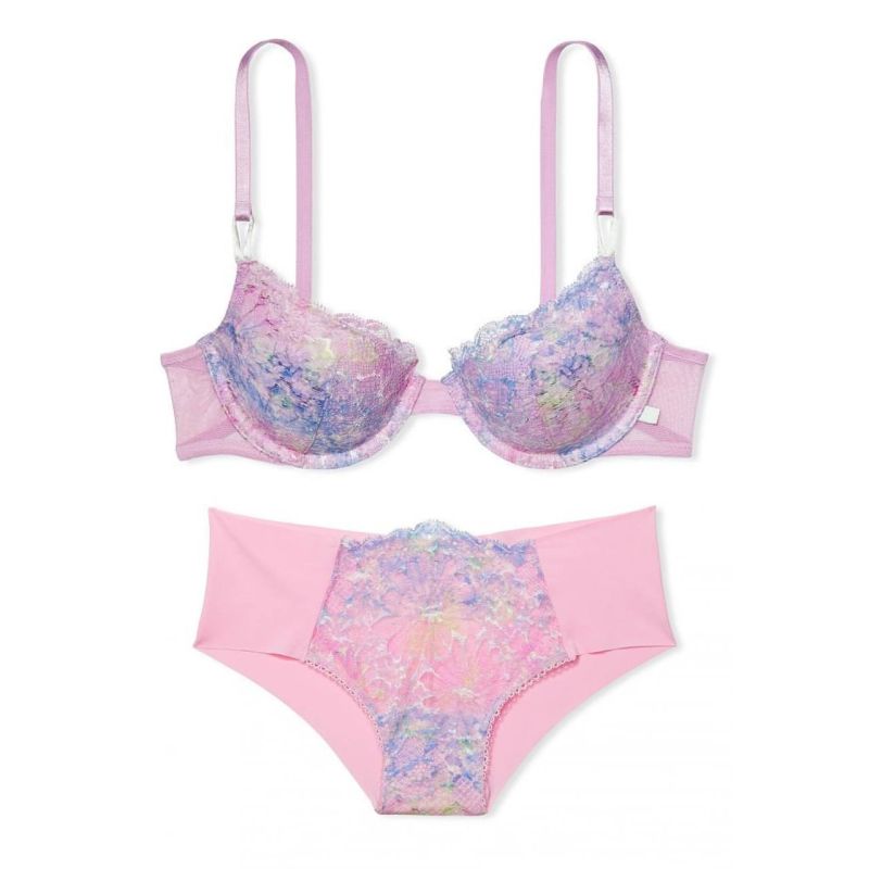 Комплект Sexy Tee Bra & Panty Soft Pink Ambre