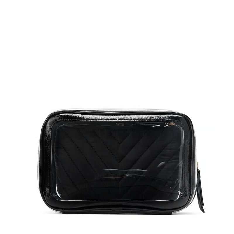 Косметичка 3 в 1 Beauty Bag Trio Black V-Quilt VS