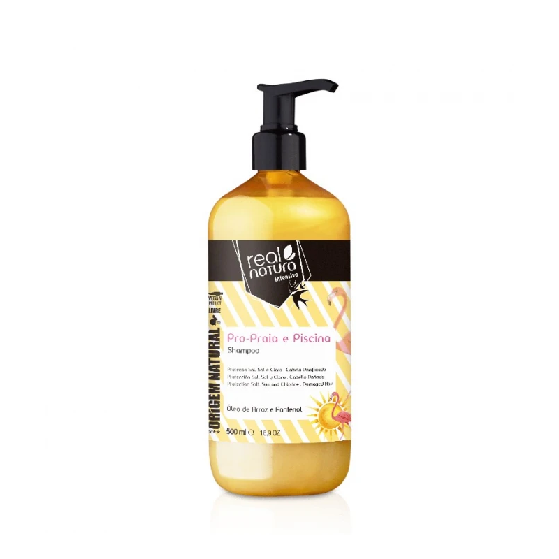 Шампунь для живлення та зволоження волосся Pro-Mar & Piscina Real Natura