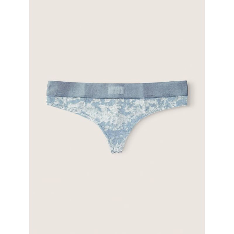 Трусики Velvet Thong Chalk Blue