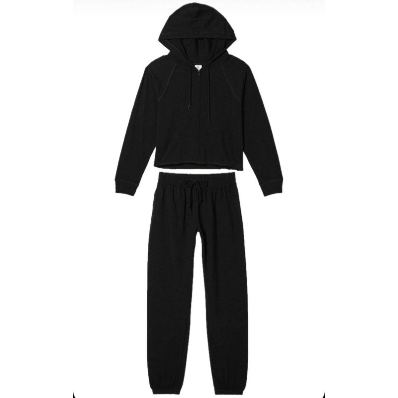 Спортивний костюм Cotton Zip-Up Pure Black