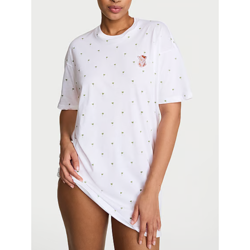 Нічна сорочка Oversize Cotton Sleep Mini Palms