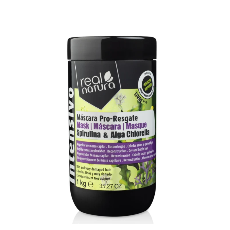 Маска для екстреного відновлення волосся Sem Sal Pro-Resgate від Real Natura 
