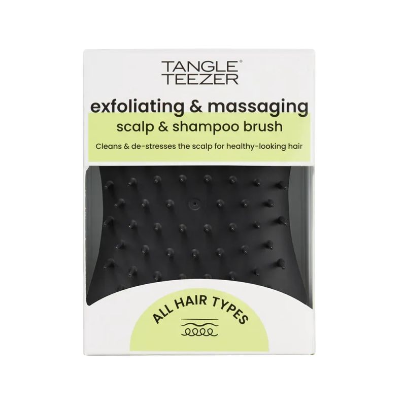 Щітка для масажу голови The Scalp Exfoliator and Massager Onyx Black Tangle Teezer