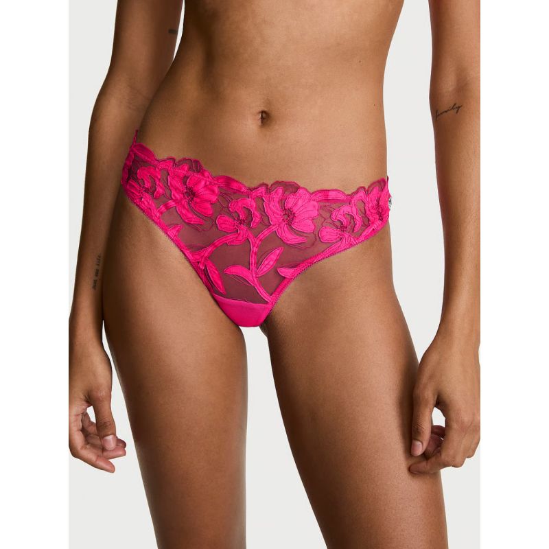 Трусики Dream Angels Pop Floral Embroidery Thong Panty