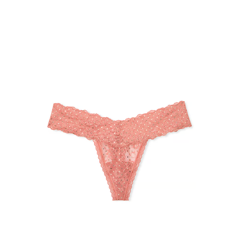 Трусики Lacie Thong Panty Dutchess Pink Shimmer Dots