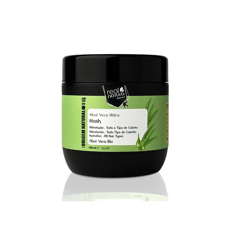 Маска зволожуюча для волосся Aloe Vera Hidra Real Natura 500 мл