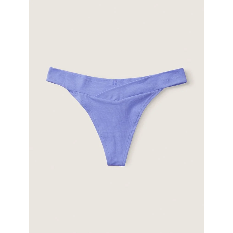 Трусики Cotton Thong Underwear PINK LBlue
