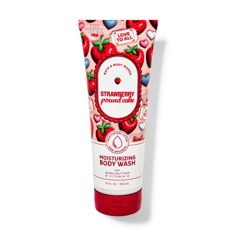 Парфумований гель для душу Strawberry Pound Cake Moisturizing Body Wash
