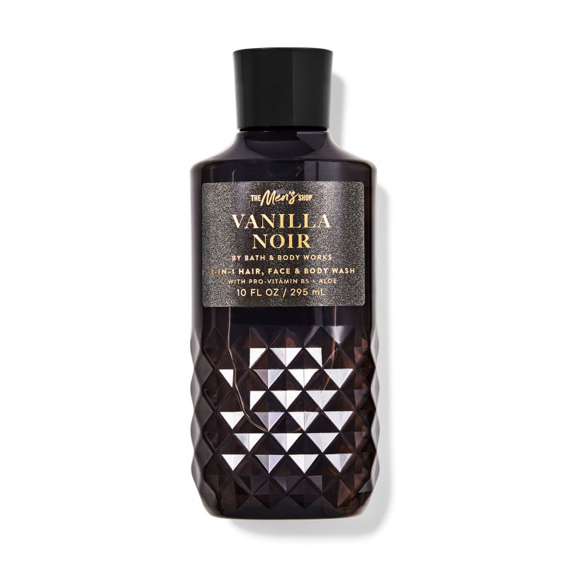 Парфумований гель для душу Vanilla Noir 3 in 1 Hair, Face, Body