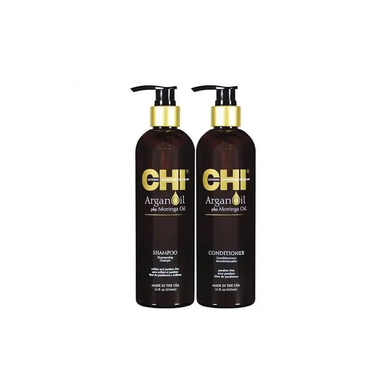 Відновлюючий набір (шампунь і кондиціонер) CHI Argan Oil