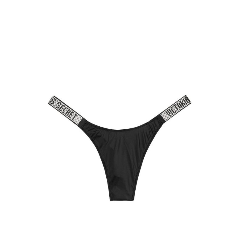 Трусики Very Sexy Shine Strap Thong Panty Black