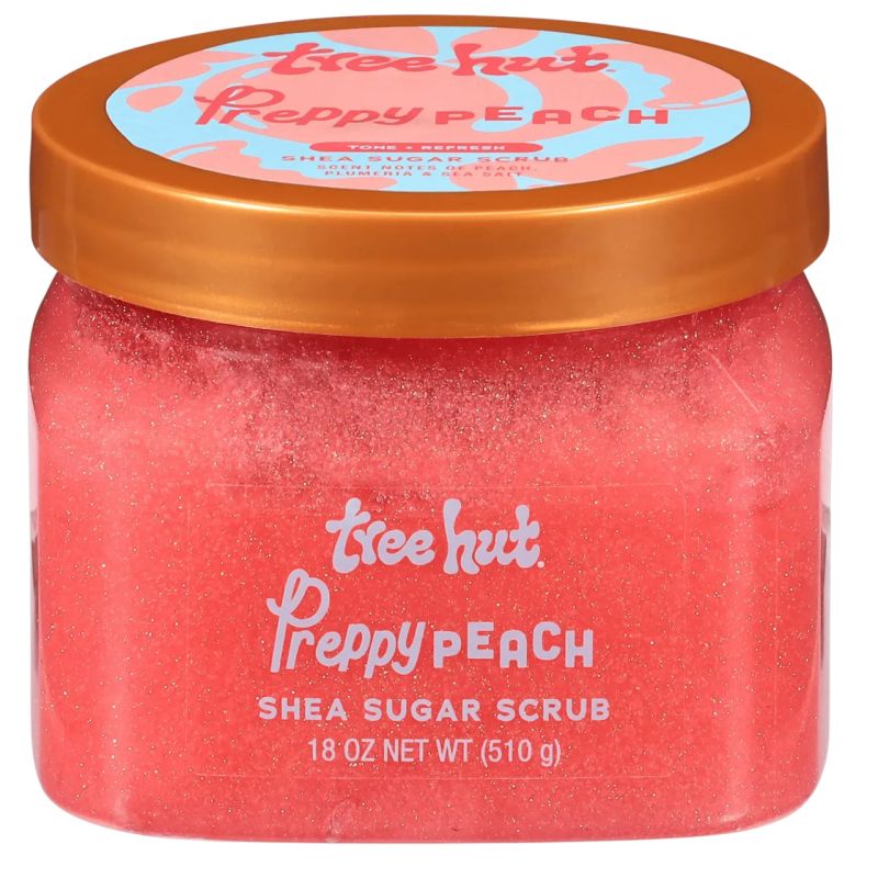 Скраб для тіла Preppy Peach Sugar Scrub Tree Hut
