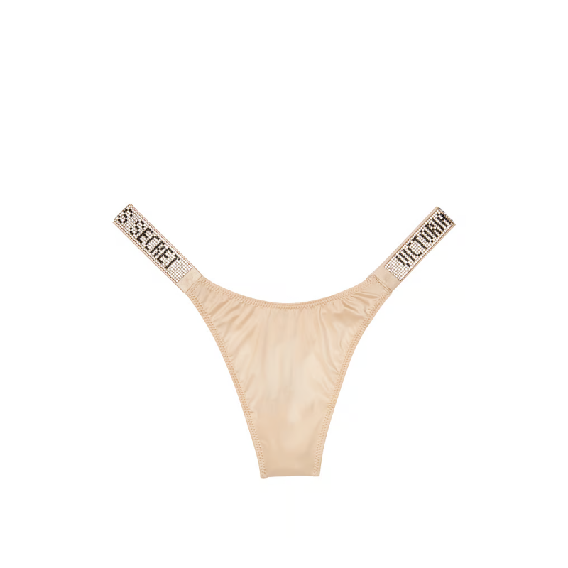 Трусики Very Sexy Shine Strap Thong Panty Praline