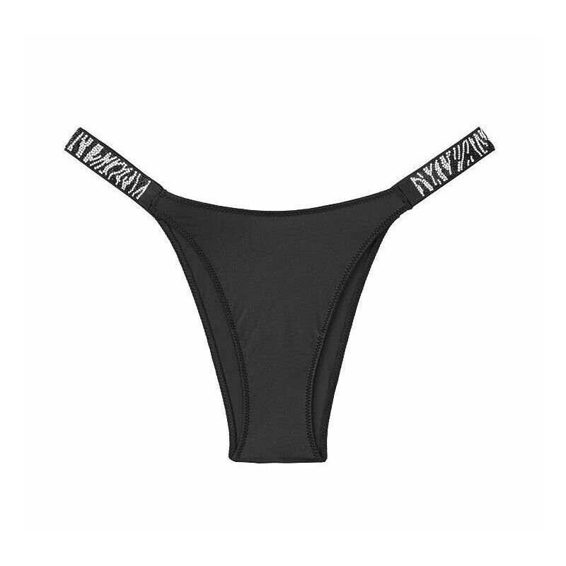 Трусики Very Sexy Shine Strap Brazilian Panty Black