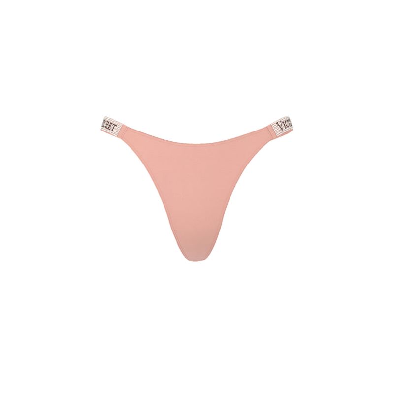 Трусики Shine Strap Thong Panty Desert Blush