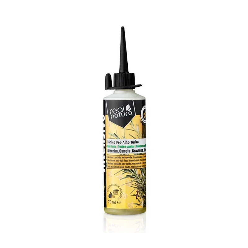 Тонік проти випадіння волосся Tonico Pro-Alho Turbo від Real Natura 