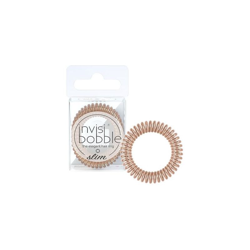 Резинка-браслет для волосся invisibobble SLIM Of Bronze And Beads