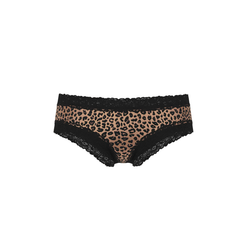 Трусики Wink Lace-Trim Cheeky Panty Leopard