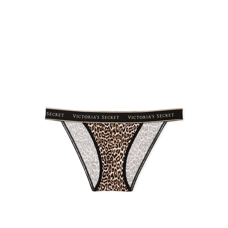 Трусики Logo Cotton Tanga Panty Animal Skin