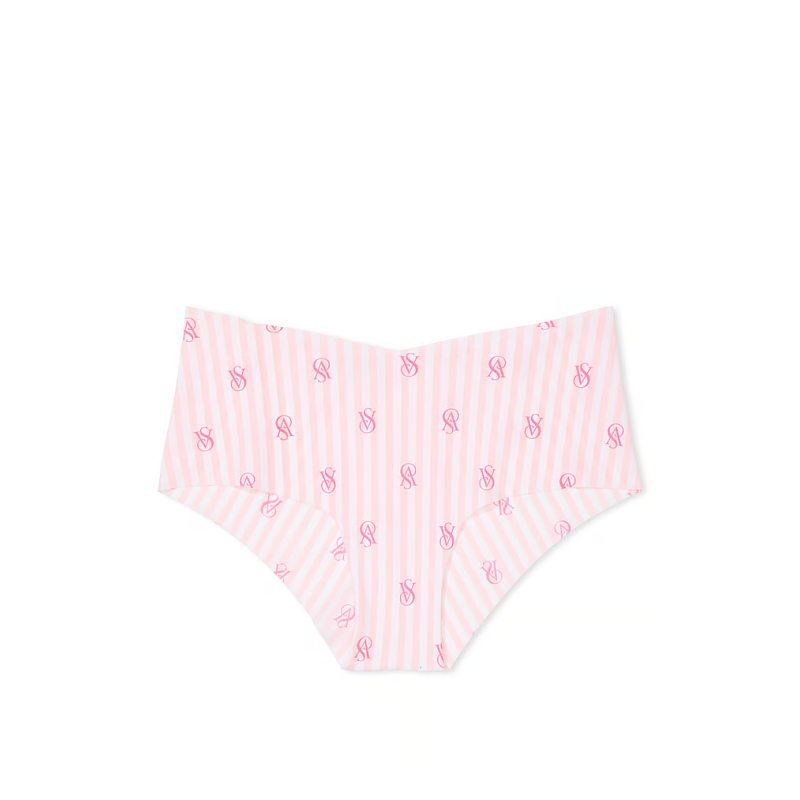 Жіночі трусики No-show Cheeky Purest Pink Logo Stripes