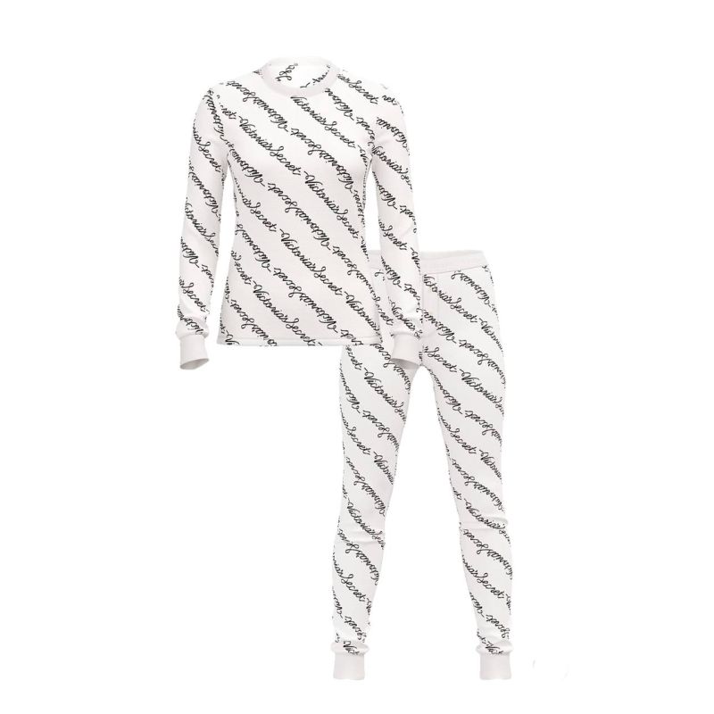 Піжама Thermal Long Pajama Set Logo Print