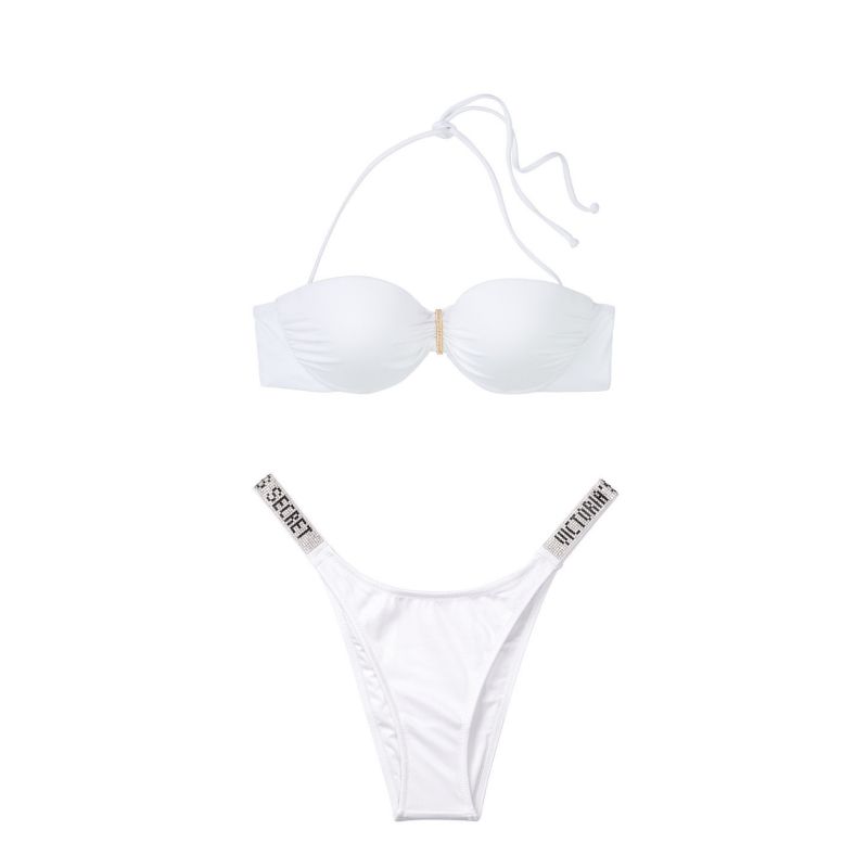 Купальник Ventanas Bandeau Push-Up White 36B+M