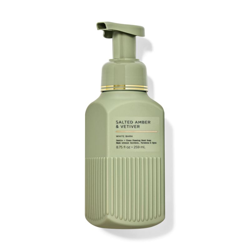 Парфумоване мило-пінка Salted Amber & Vetiver
