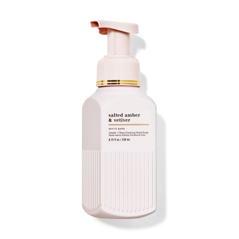 Парфумоване мило-пінка Salted Amber & Vetiver