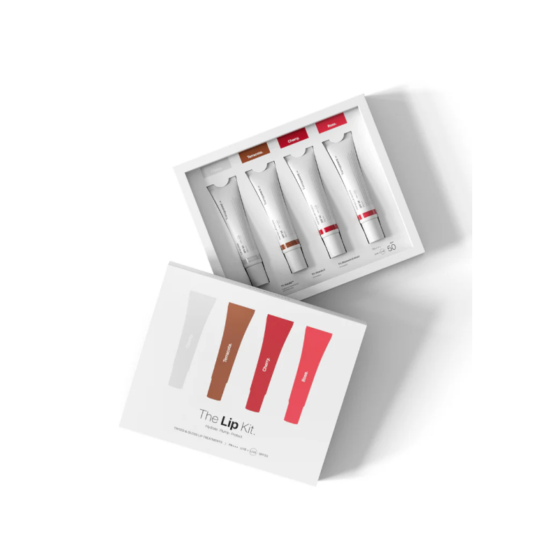 Набір бальзамів для губ Tinted Lipgloss Spf 50 The Lip Kit Transparent Lab