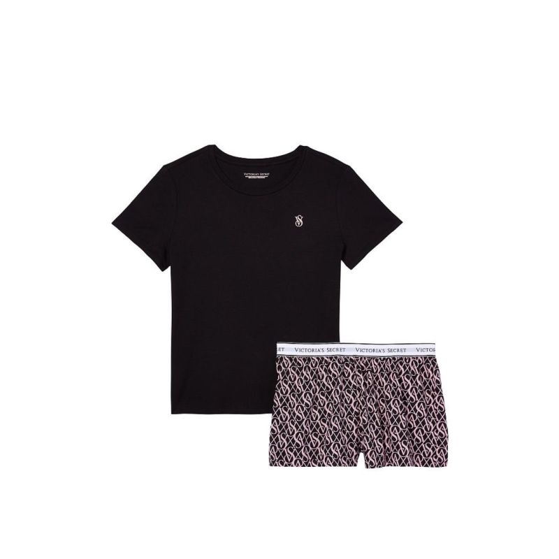 Піжама Short Knit Tee-jama Set Monogram