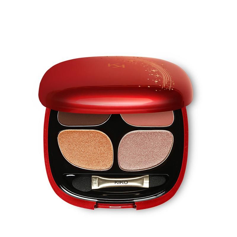 Палітра тіней для повік Magical Holiday Smoky Eyeshadow Quad 02