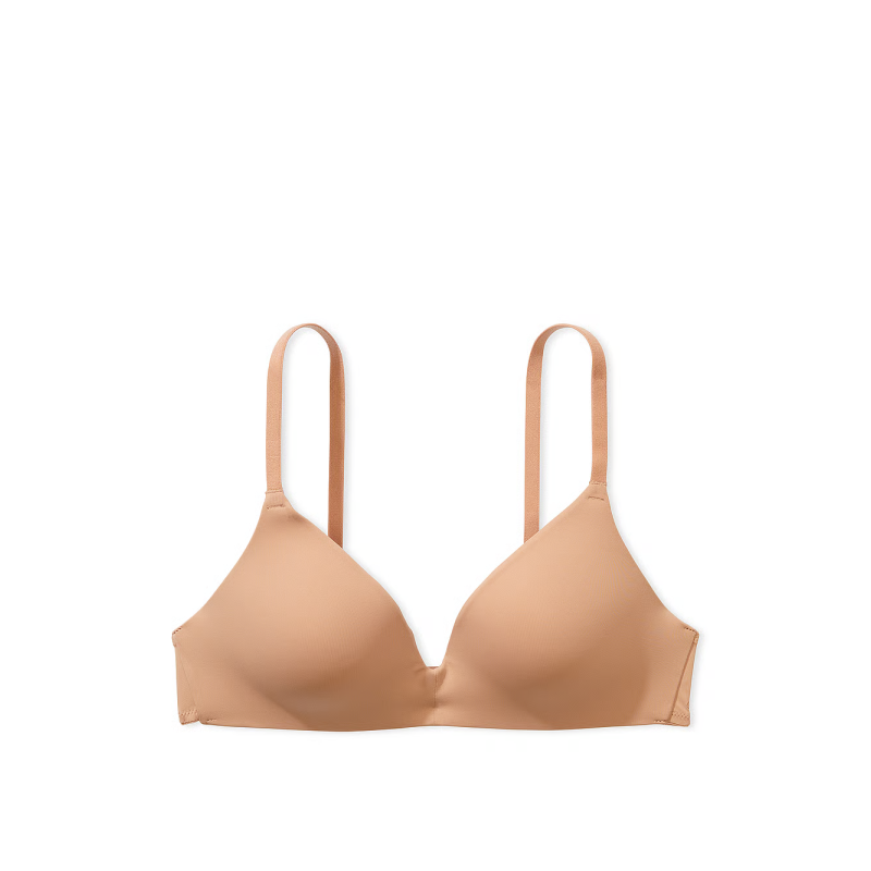 Бюстгальтер PINK Wear Everywhere Lightly Lined Wireless Bra Praline
