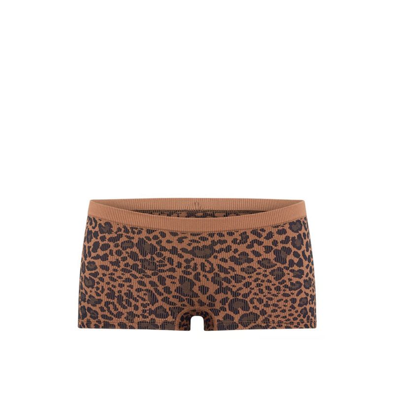 Трусики Seamless Logo Rib Boyshort Panty Leo