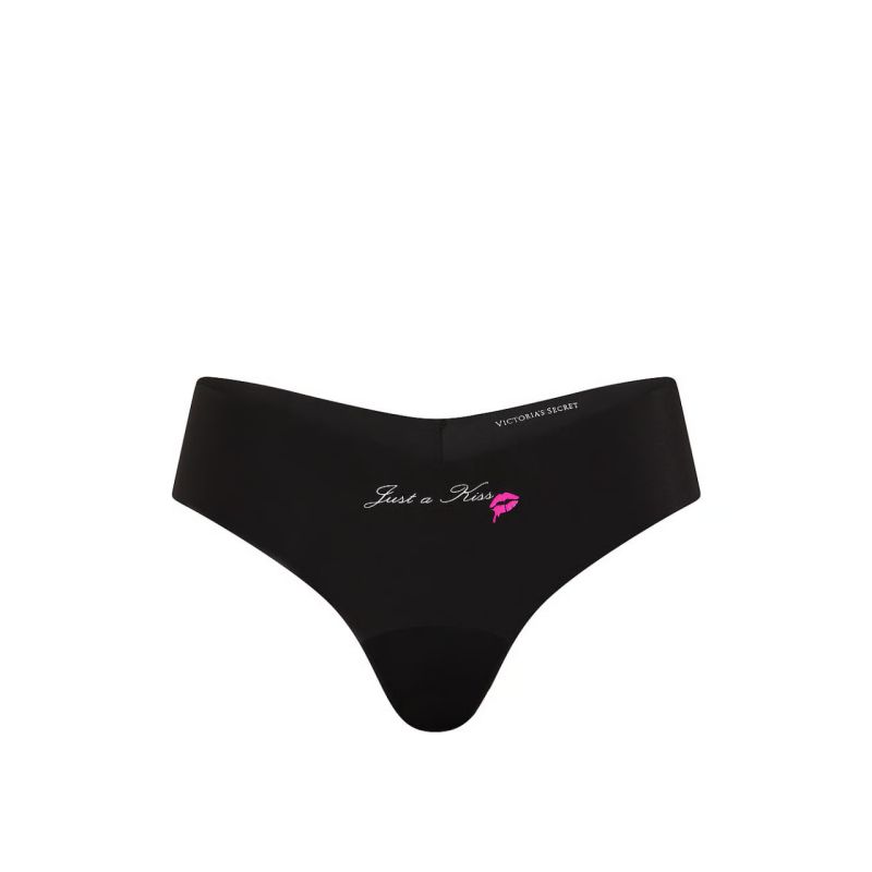 Трусики No-show Thong Panty Black Just