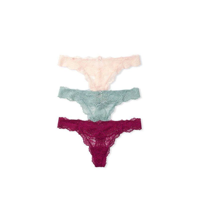 Набір трусиків 3-Pack Dream Angel Lace Thong Panties