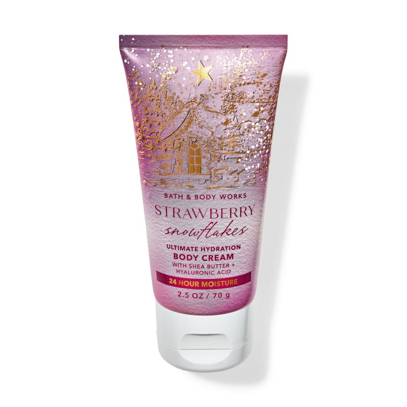 Парфумований крем для тіла Strawberry Snowflakes 70г