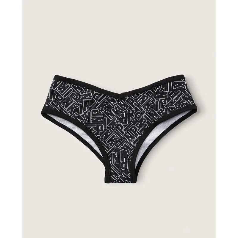 Жіночі трусики Cotton Cheekster Panty Black-White