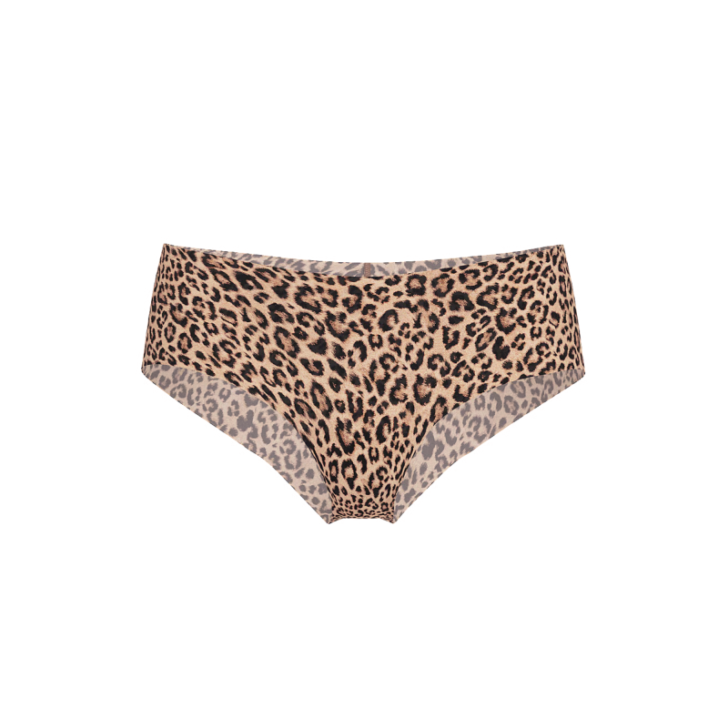 Трусики No-show Cheeky Panty Black Leo