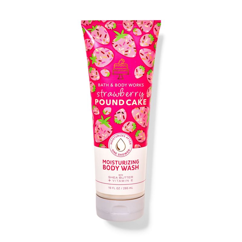 Парфумований гель для душу Strawberry Pound Cake Moisturizing Body Wash 295 мл