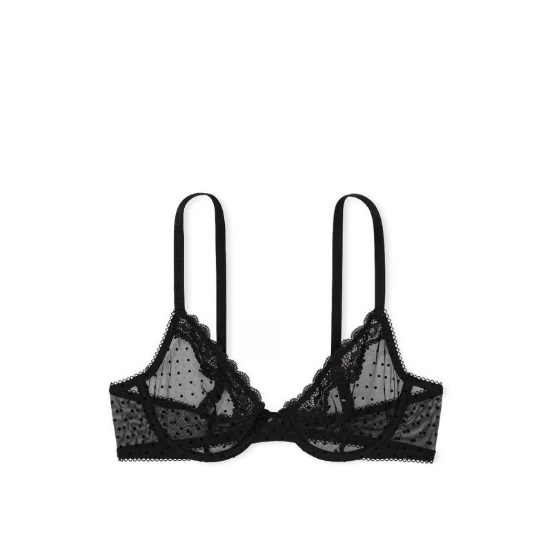 Бюстгальтер Tease Unlined Demi Bra Black