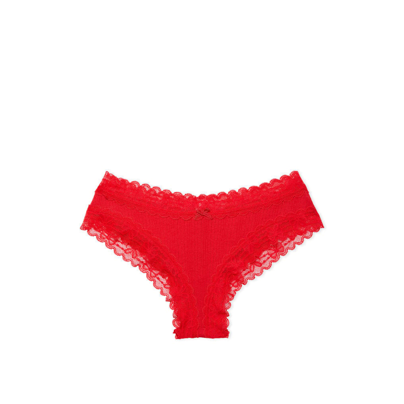 Трусики Lace Waist Cotton Cheeky Lipstick