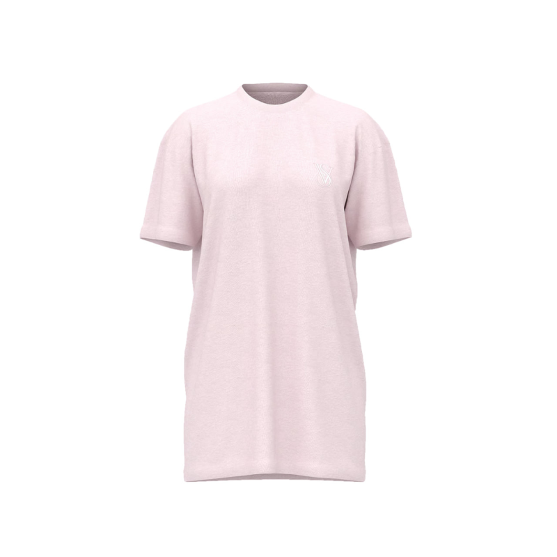 Нічна сорочка Oversize Cotton Sleep Tee Bermuda Pink