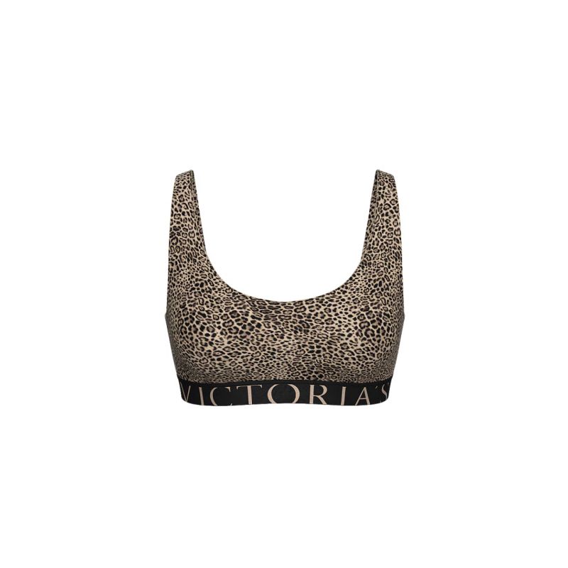 Бюстгальтер бралет Cotton Exploded Logo Unlined Plugne Bralette Leo