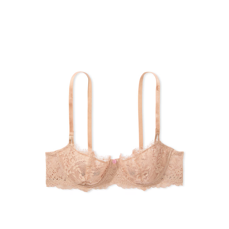 Бюстгальтер Dream Angels Wicked Unlined Lace Balconette Bra Praline