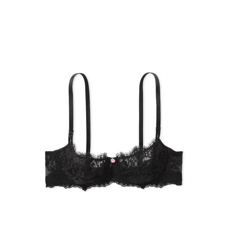 Бюстгальтер Dream Angels Wicked Unlined Lace Balconette Bra Black