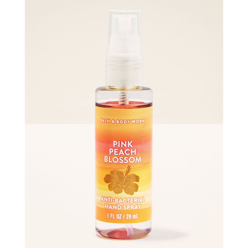 Антисептик для рук Pink Peach Blossom Hand Sanitizer Spray