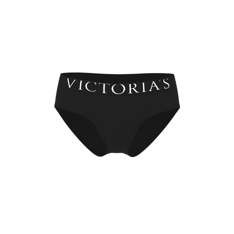 Трусики Exploded Logo Cotton Hiphugger Panty Black