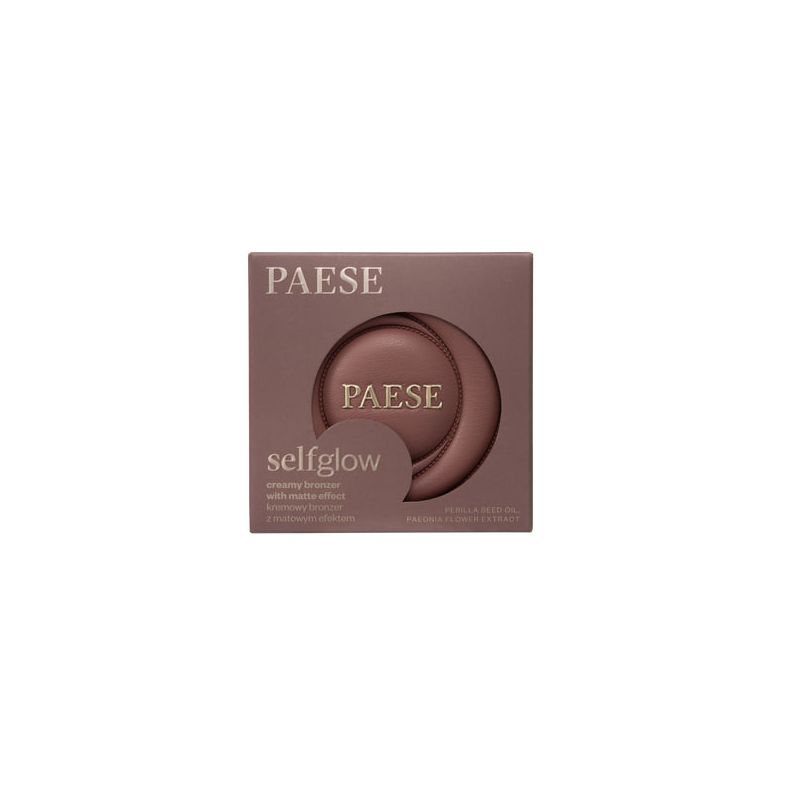 Бронзер кремовий SELFGLOW Creamy Bronzer Matte Effect PAESE