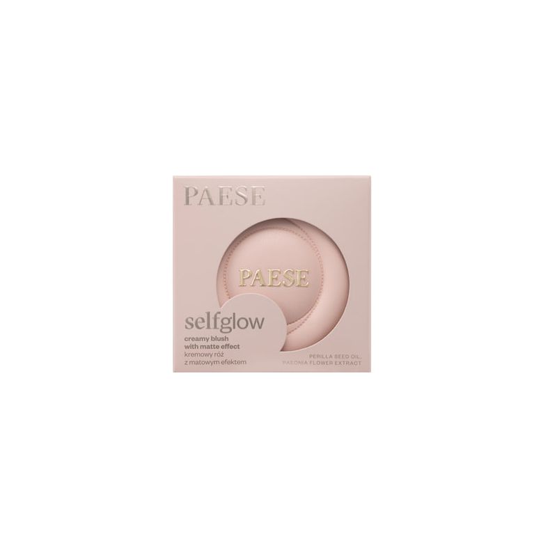 Рум'яна кремові SELFGLOW Creamy Blush Matte Effect PAESE